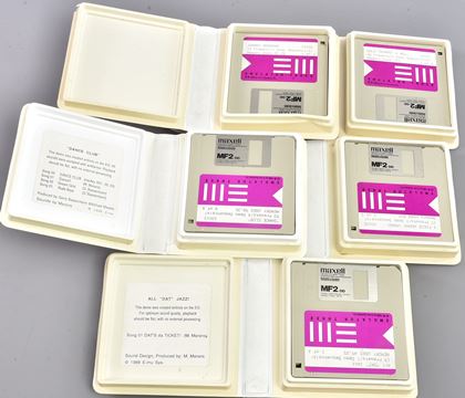 Emu-EIII: five original E-mu disk sets